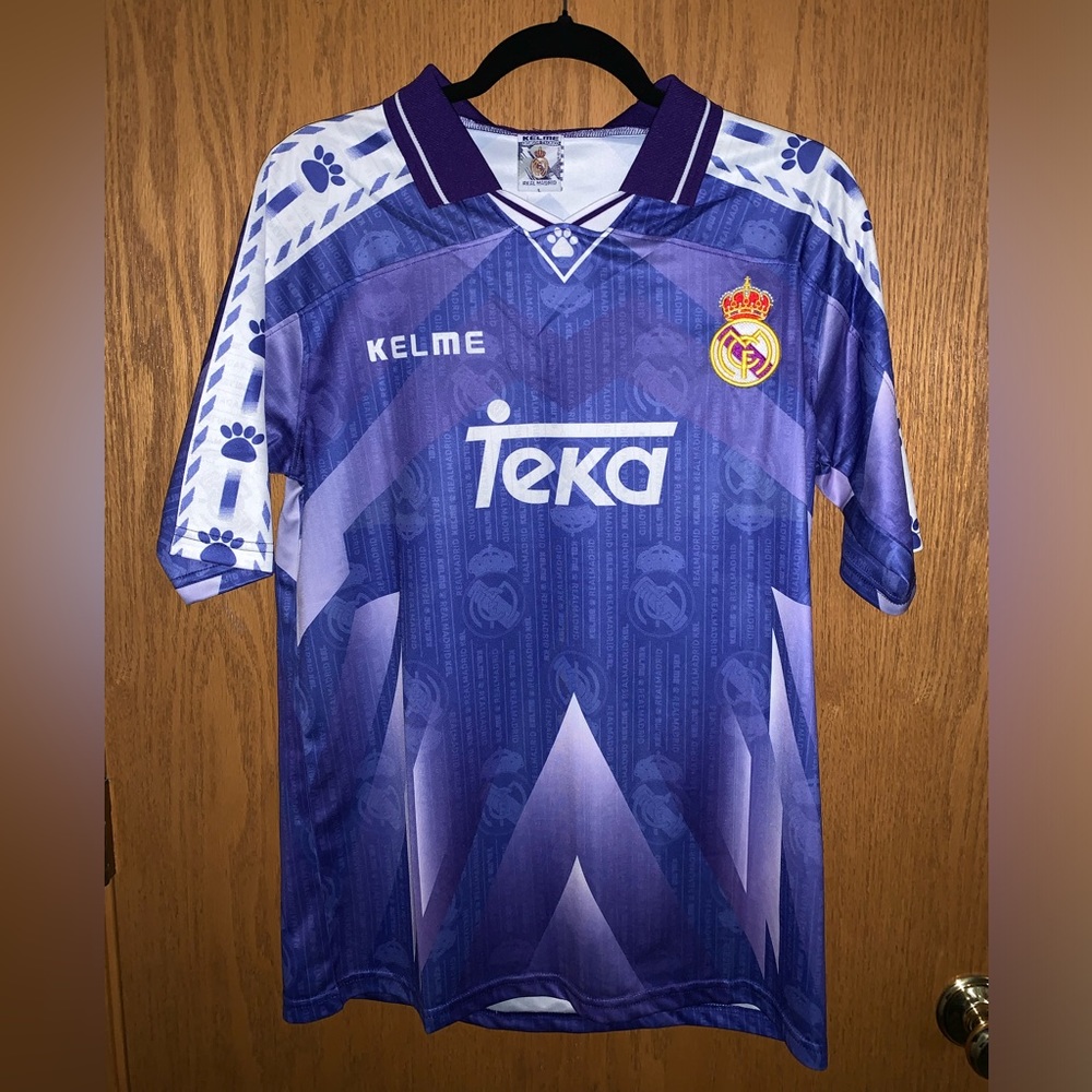 Retro Real Madrid 96/97 Away Jerseys